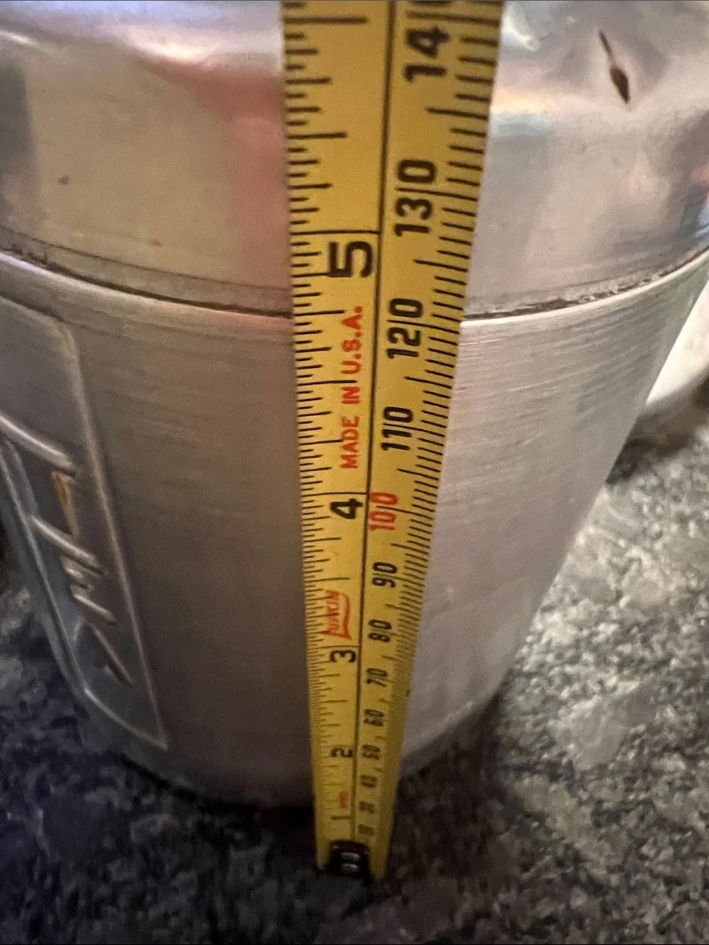 Vintage Aluminum Flour, Coffee & Tea Canister Set with free vintage scoop